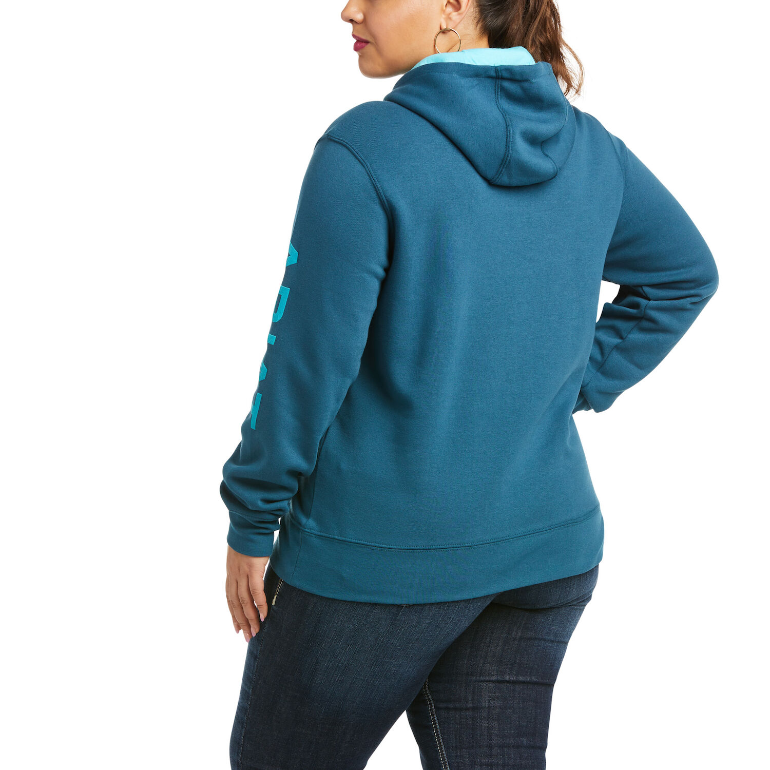 Ariat Women's R.E.A.L. Arm Logo Hoodie