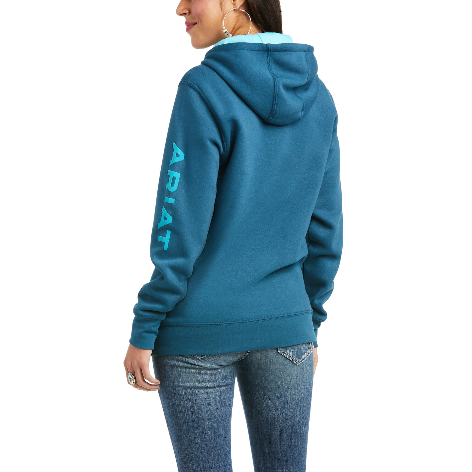 Ariat Women's R.E.A.L. Arm Logo Hoodie