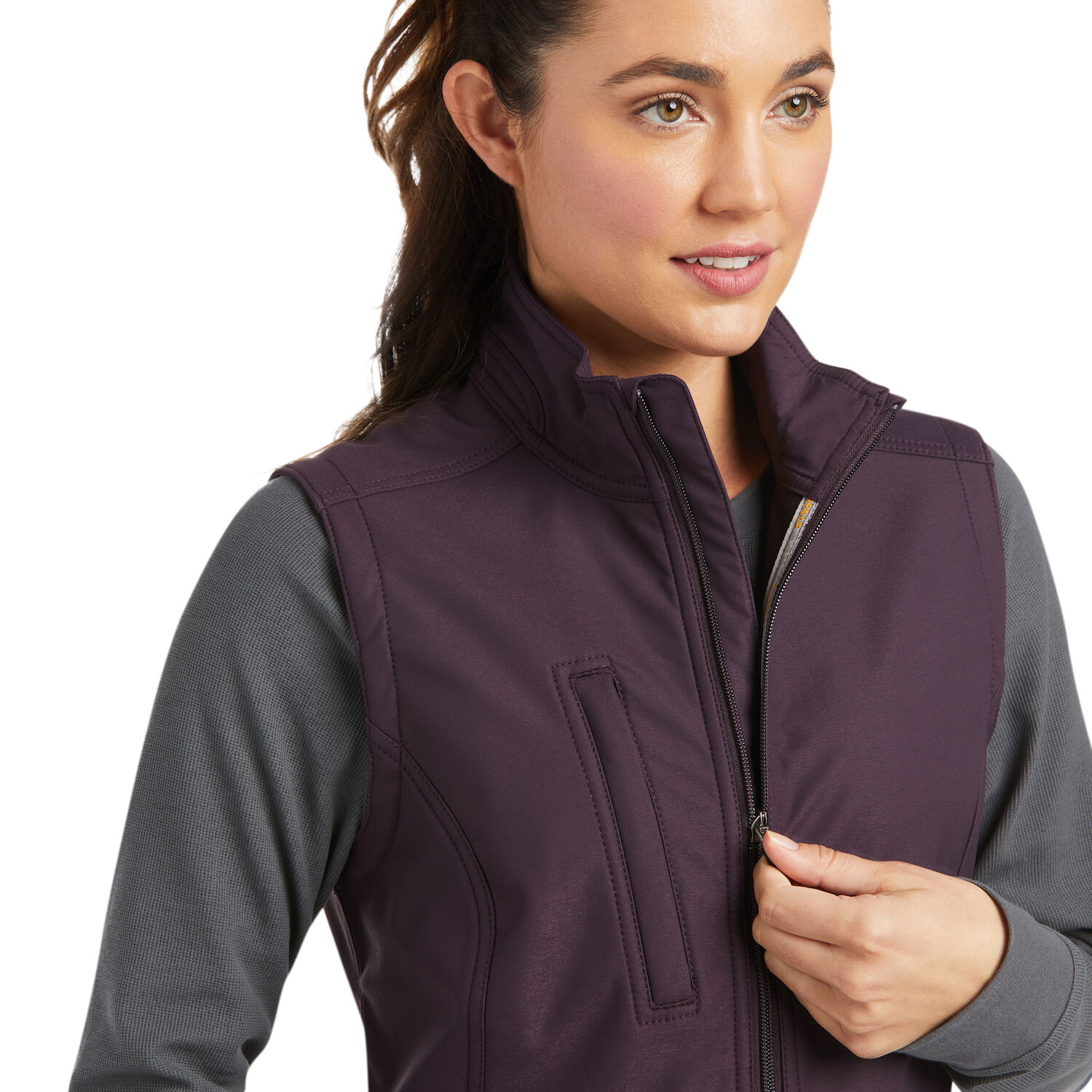 Ariat Women's Rebar Stretch Canvas Softshell Vest