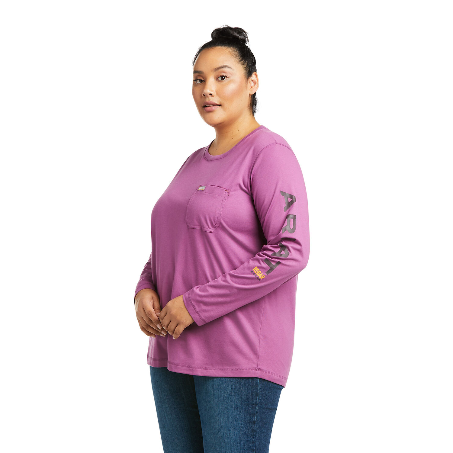 Ariat Women's Rebar Workman Logo T-Shirt