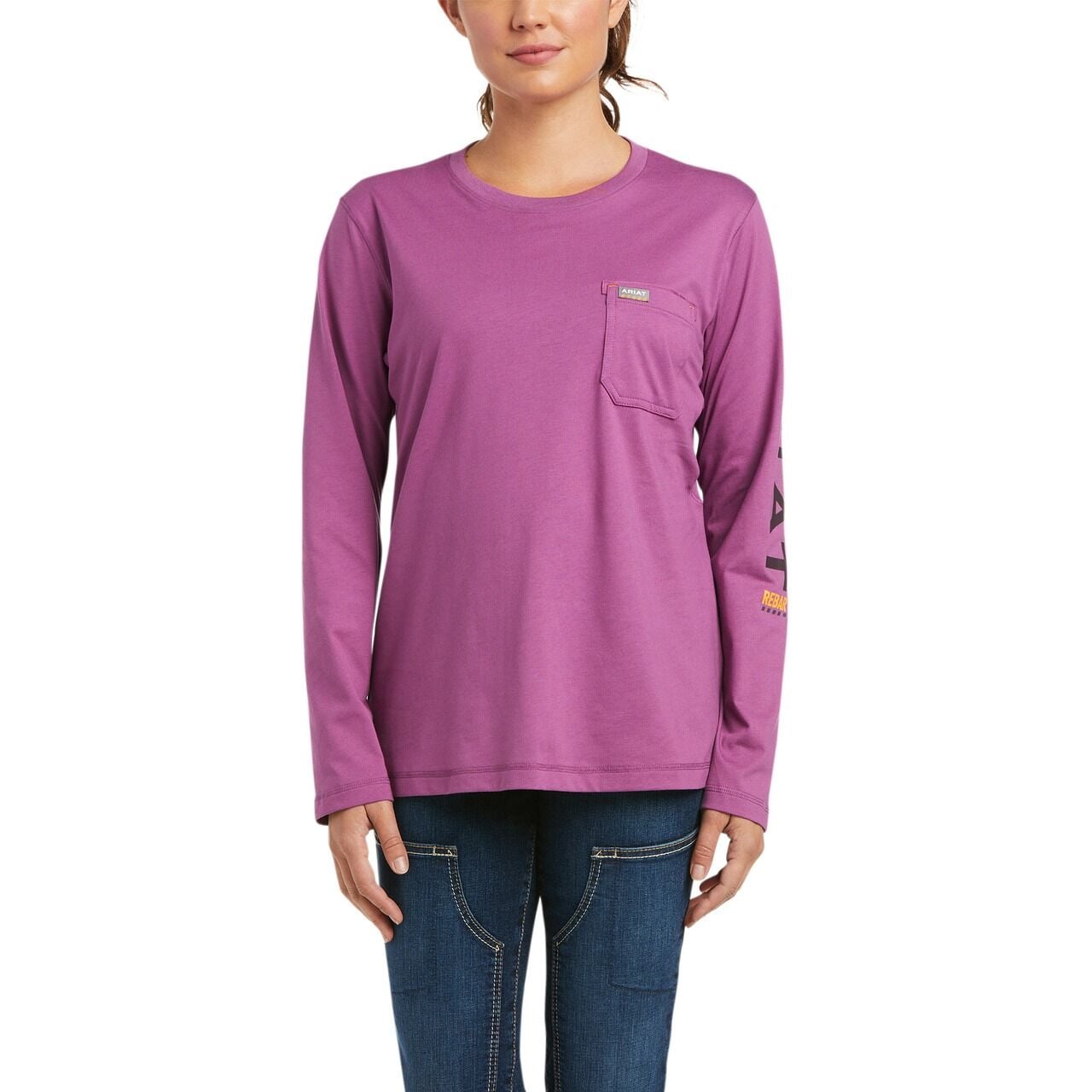 Ariat Women's Rebar Workman Logo T-Shirt