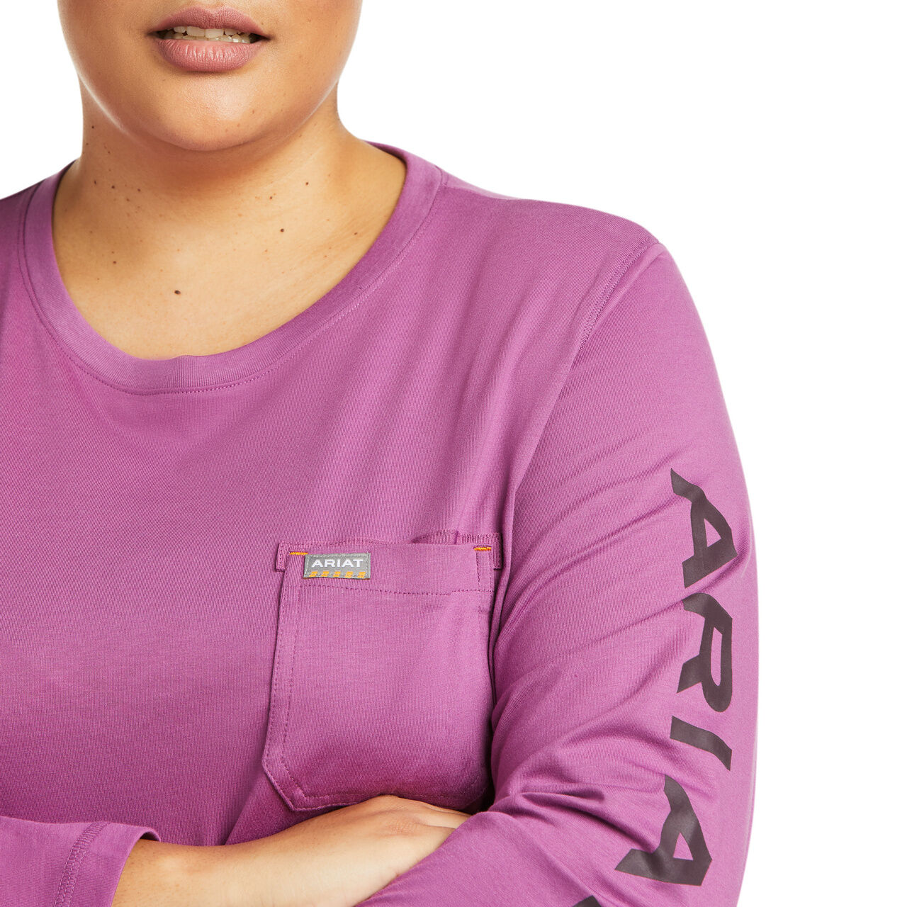 Ariat Women's Rebar Workman Logo T-Shirt