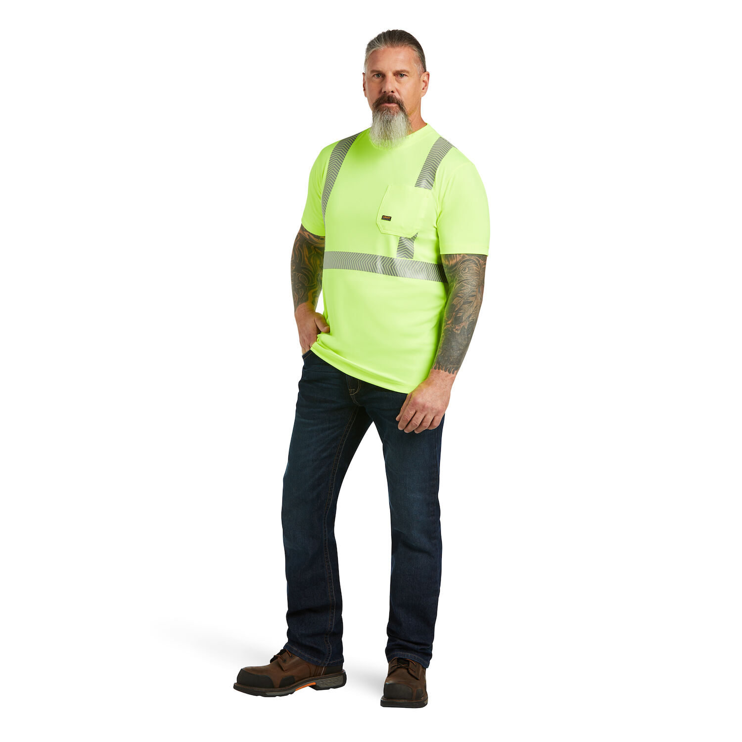 Ariat Men's Rebar Hi-Vis ANSI T-Shirt