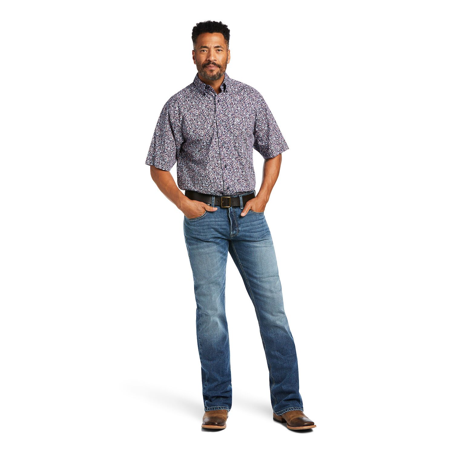Ariat Men's Jethro Stretch Classic Fit Shirt