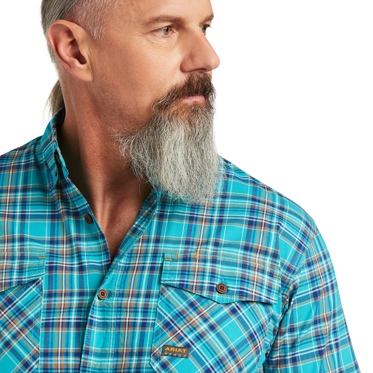 Ariat Men's Rebar Made Tough DuraStretch Work Shirt