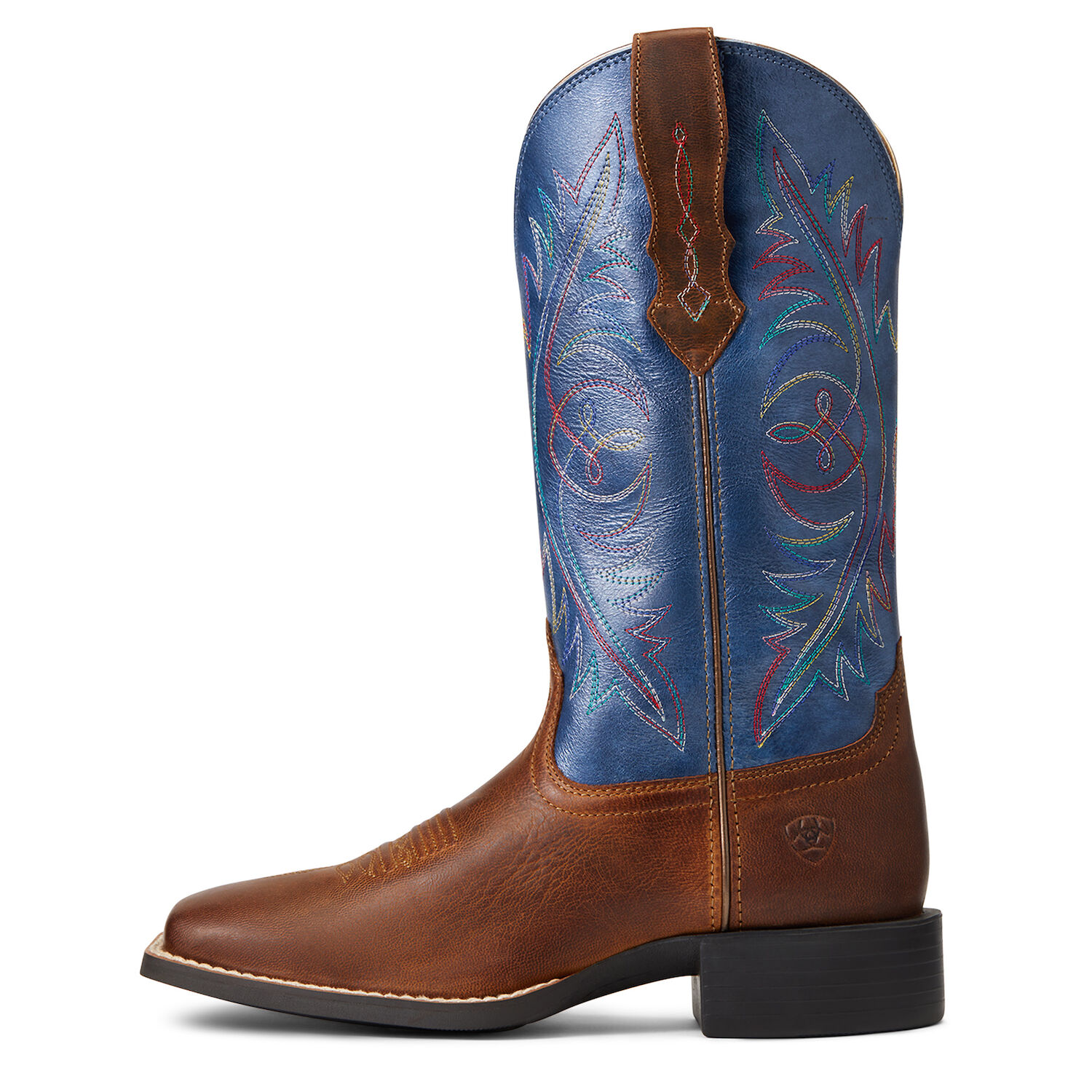 Ariat Women's Round Up Wide Square Toe StretchFit Western Boot