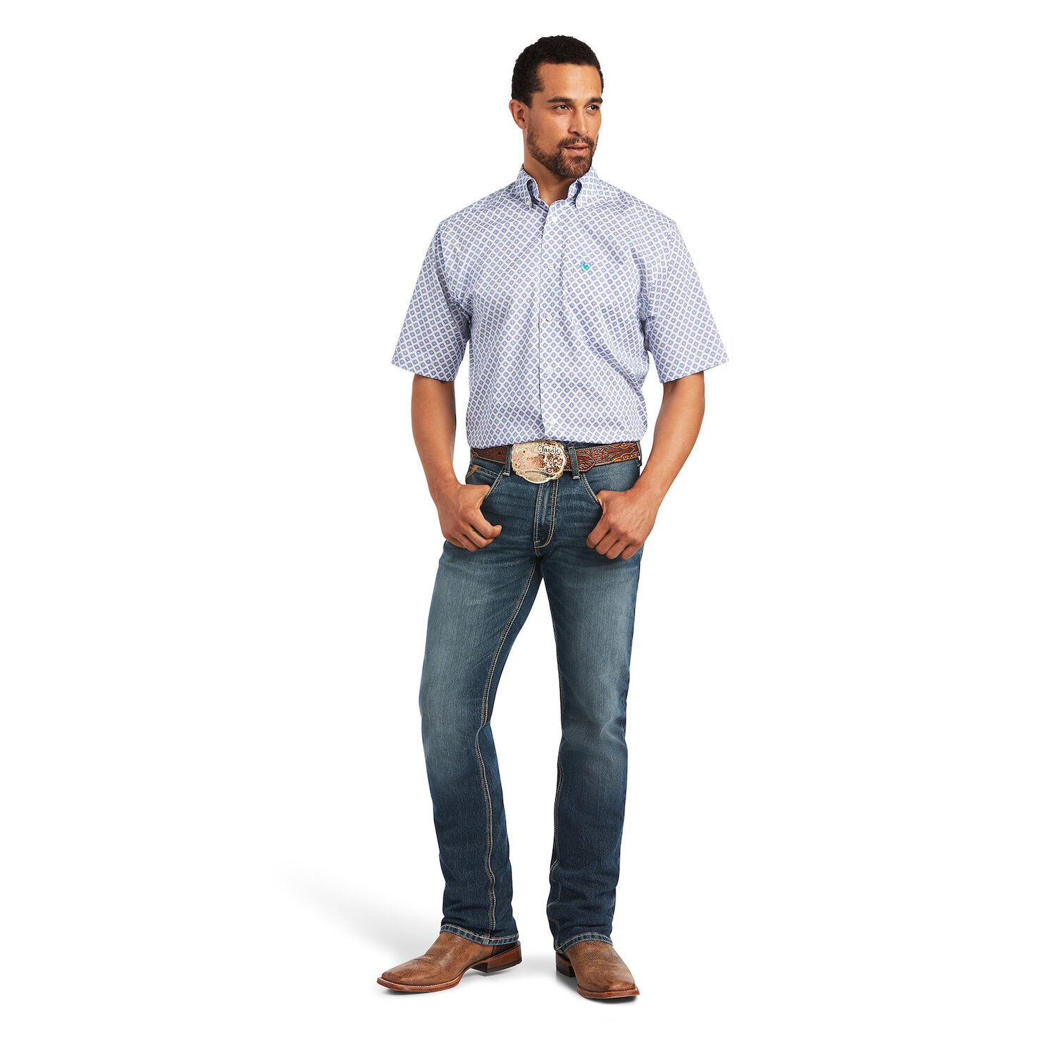 Ariat Men's Indy Stretch Classic Fit Shirt
