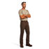 Ariat Men's Rebar M5 Straight DuraStretch Washed Twill Dungaree Straight Leg Pant in Wren