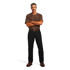 Ariat Men's Rebar M5 Straight DuraStretch Washed Twill Dungaree Straight Leg Pant in Black