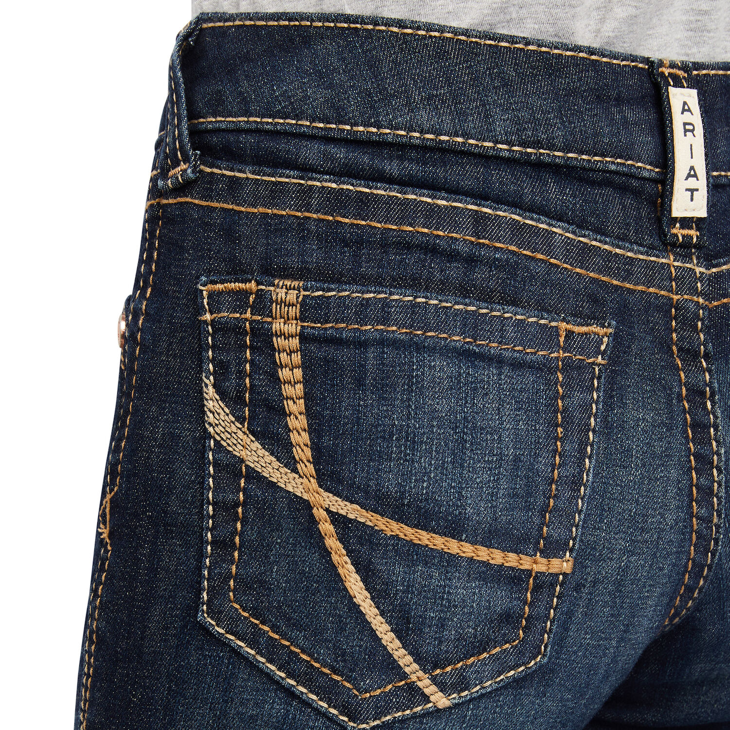 Ariat Girls R.E.A.L. Trouser Maggie Wide Leg Jean in Nightshade