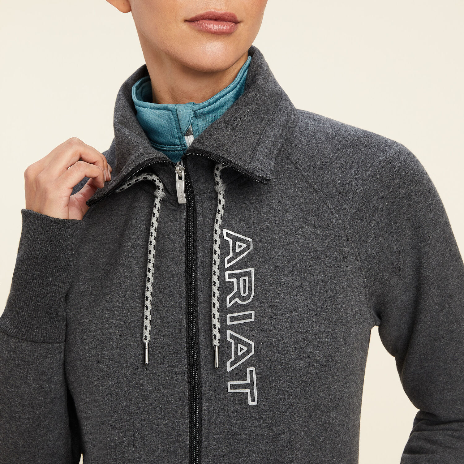 Ariat Women's Team Logo Full Zip Sweatshirt