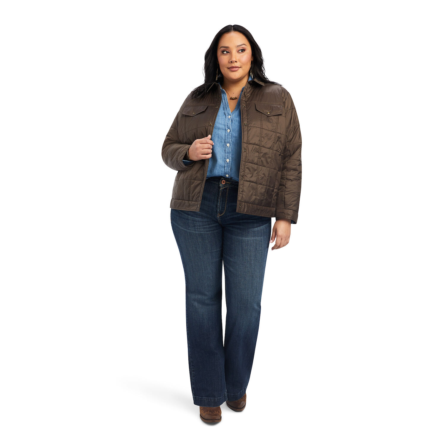 Ariat Women's Puffer Trucker Insulated Jacket