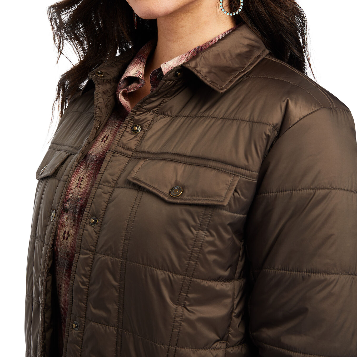 Ariat Women's Puffer Trucker Insulated Jacket