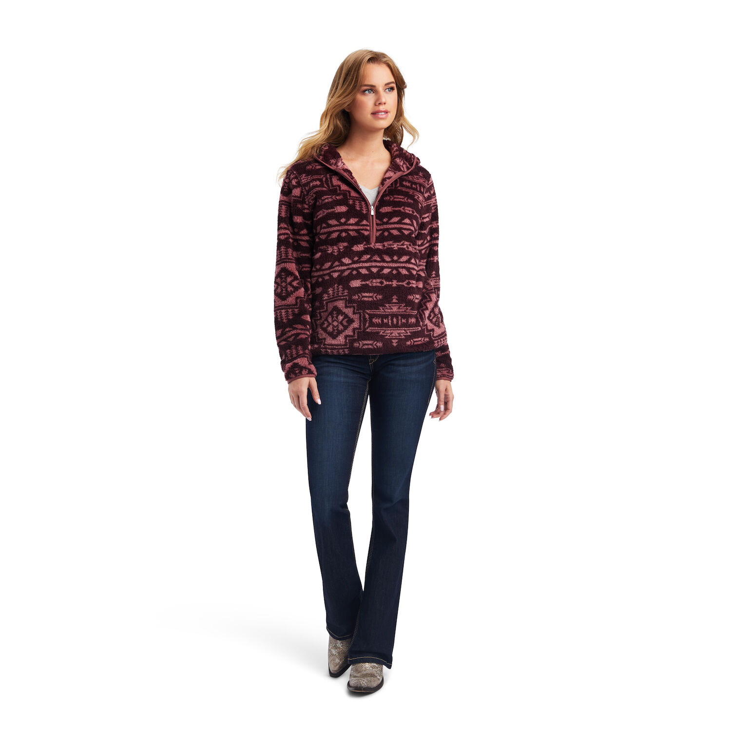 Ariat Women's R.E.A.L. Berber Pullover Sweatshirt