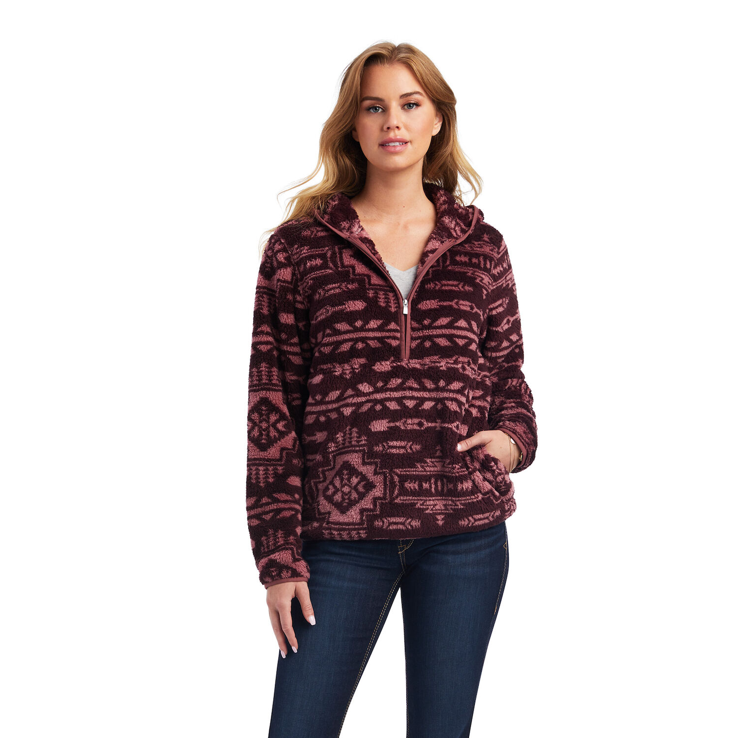 Ariat Women's R.E.A.L. Berber Pullover Sweatshirt