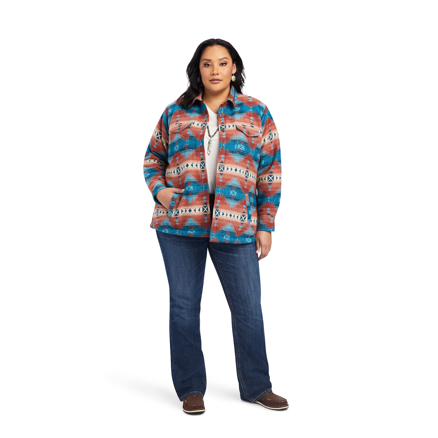 Ariat Women's Shacket Shirt Jacket