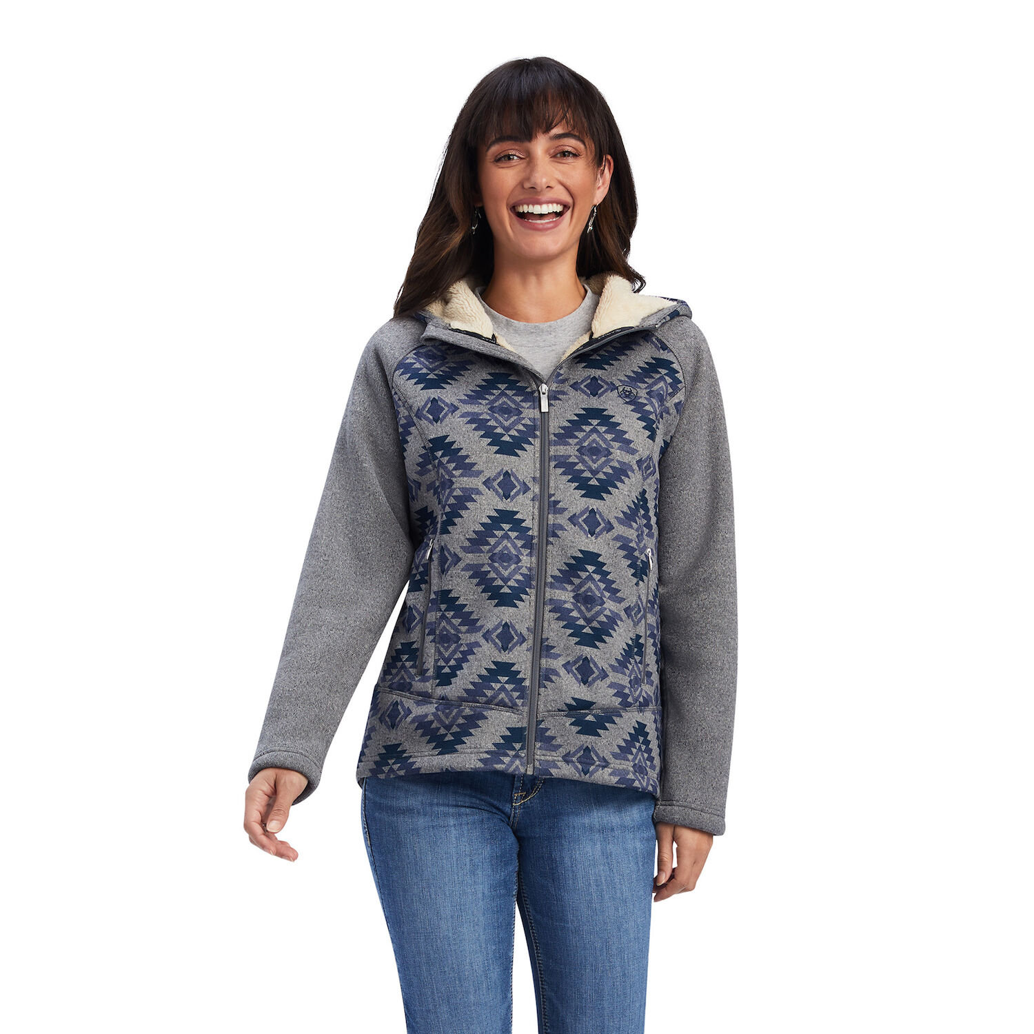 Ariat Women's R.E.A.L. McCall Full Zip Sweater