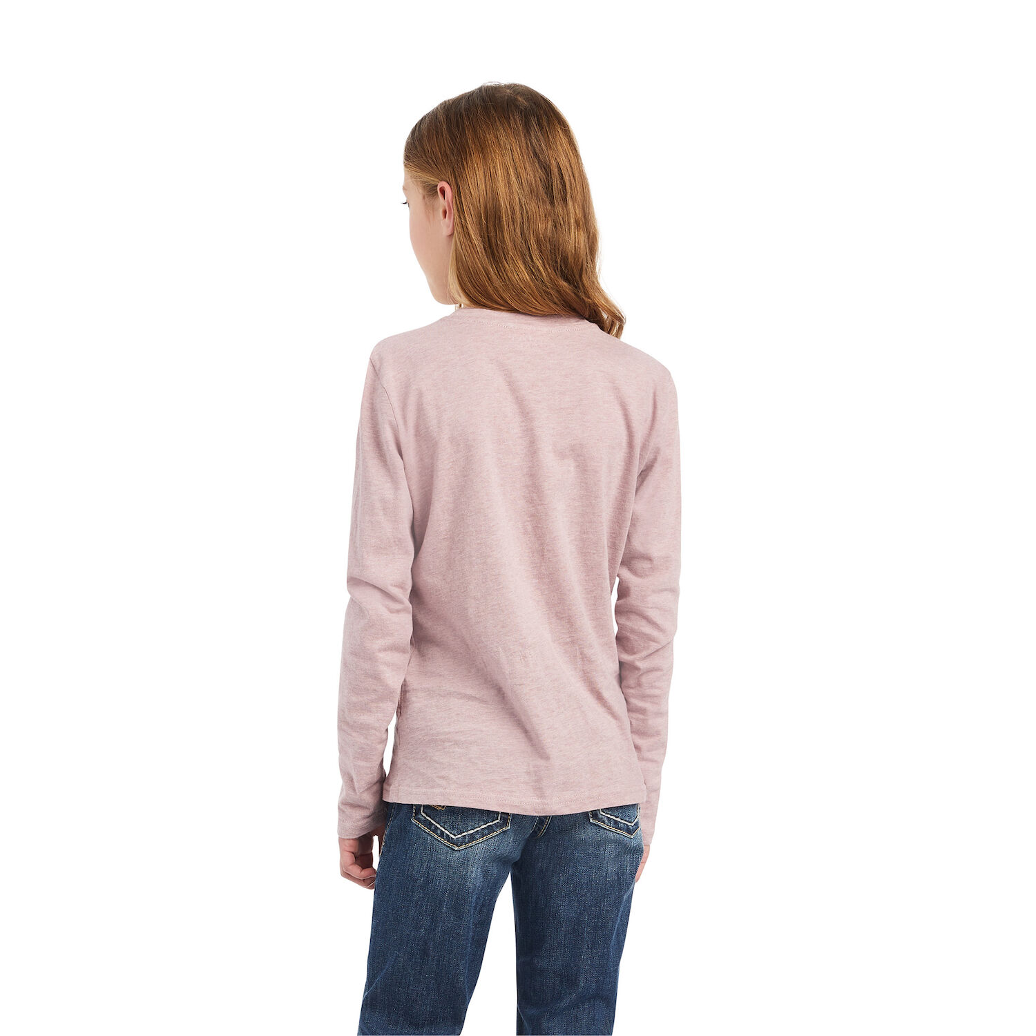 Ariat Girls REAL Dreamin Mood Shirt in Nostalgia Rose