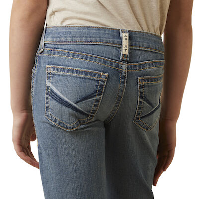 Girl's R.E.A.L. Leila Boot Cut Jean in Eleanor