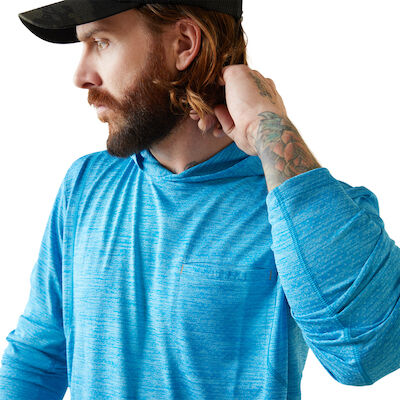 Ariat Men's Rebar Evolution Hooded Sun Shirt