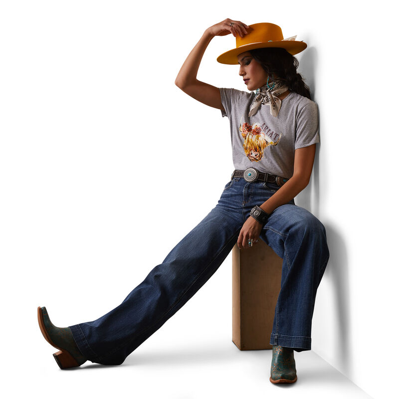 Ariat Women's R.E.A.L. Highlander Rose T-Shirt