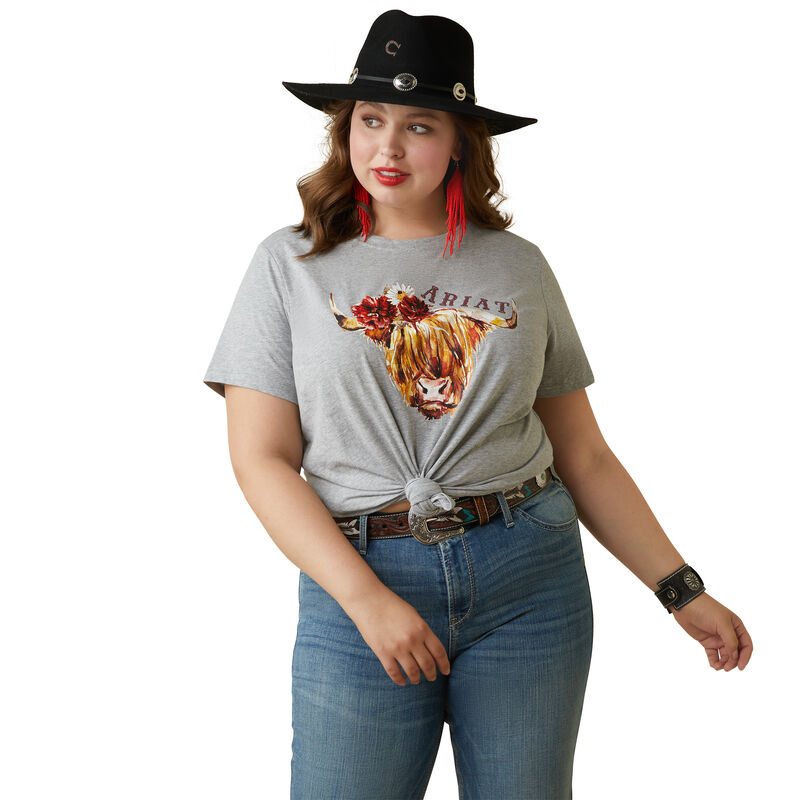 Ariat Women's R.E.A.L. Highlander Rose T-Shirt