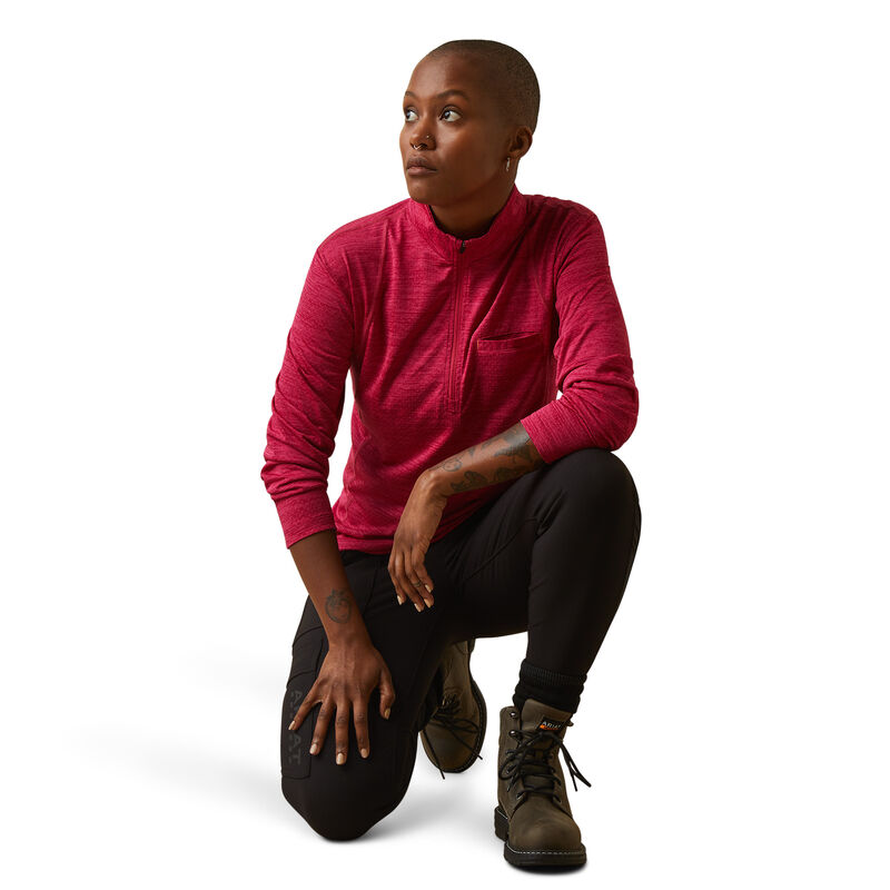 Ariat Women's Rebar Evolution 1/2 Zip Top