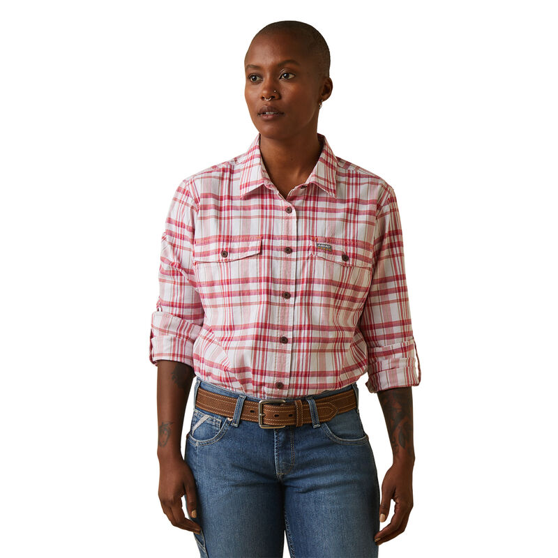 Ariat Women's Rebar Made Tough DuraStretch Work Shirt