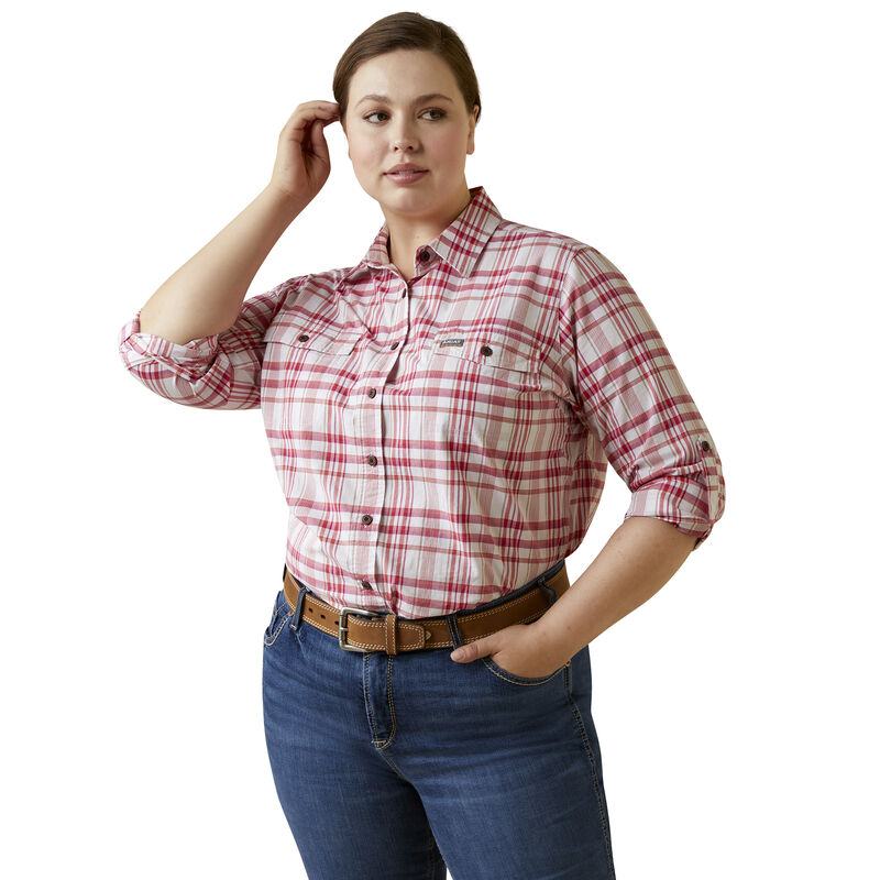 Ariat Women's Rebar Made Tough DuraStretch Work Shirt