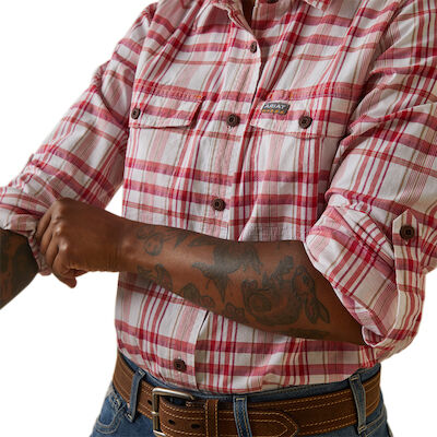 Ariat Women's Rebar Made Tough DuraStretch Work Shirt