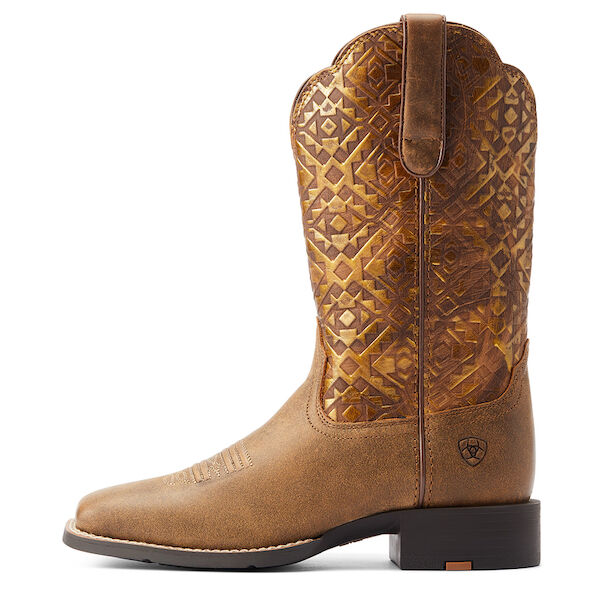 Ariat Women's Round Up Wide Square Toe Western Boot