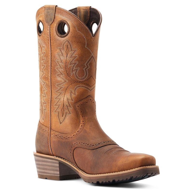 Ariat Men's Hybrid Roughstock Square Toe Cowboy Boot