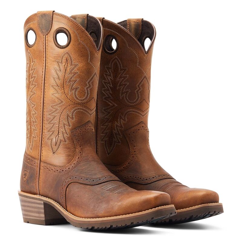 Ariat Men's Hybrid Roughstock Square Toe Cowboy Boot