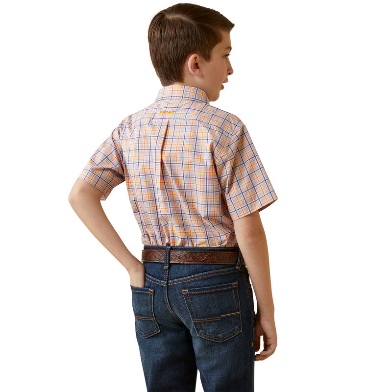 Boy's Pro Series Macklin Classic Fit Shirt in Yellow