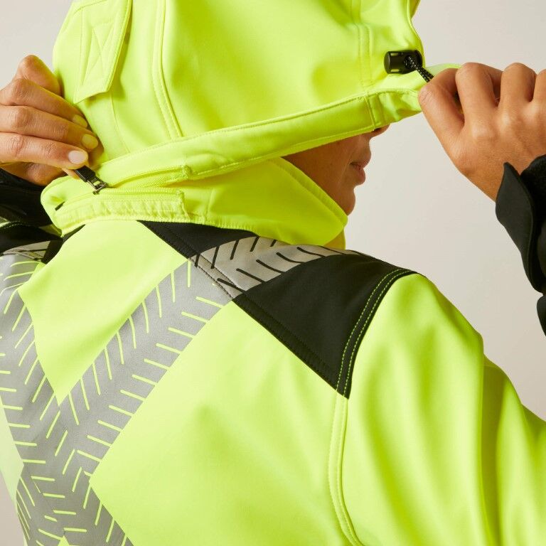 Ariat Women's Rebar Hi-Vis Softshell Jacket