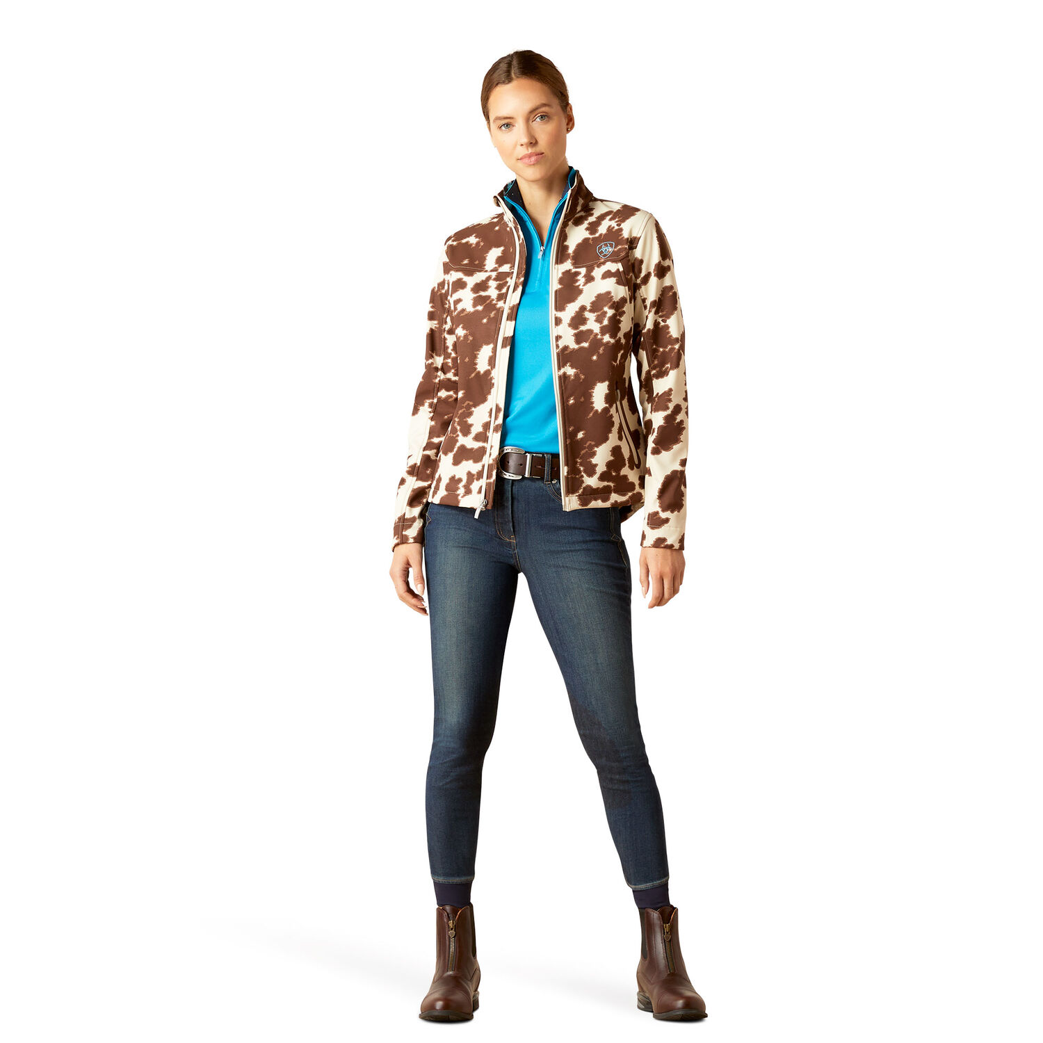 Ariat Women's New Team Softshell Print Jacket