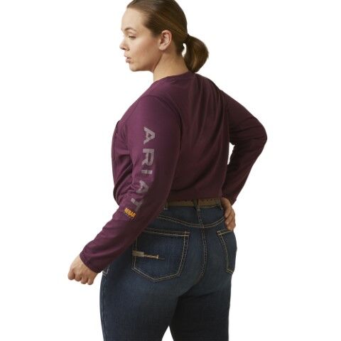 Ariat Women's Rebar Workman Logo T-Shirt