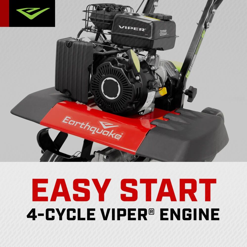 Earthquake Versa 99cc Gas Front Tine Tiller/Cultivator, 21 in.