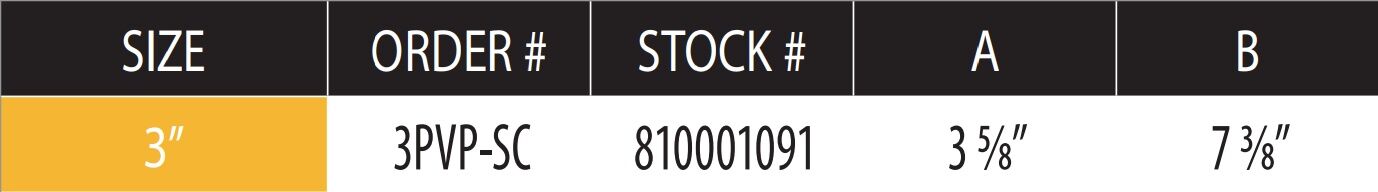 DuraVent PelletVent Pro Storm Collar, 3-In