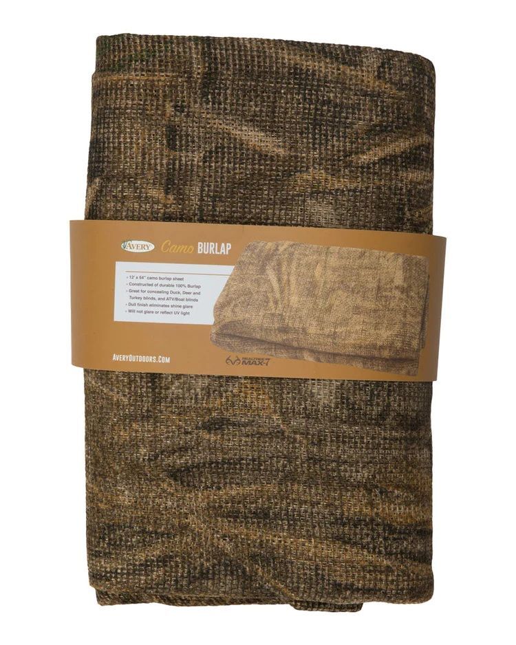 Avery Realtree MAX-7 Burlap, 12-Ft x 54-In