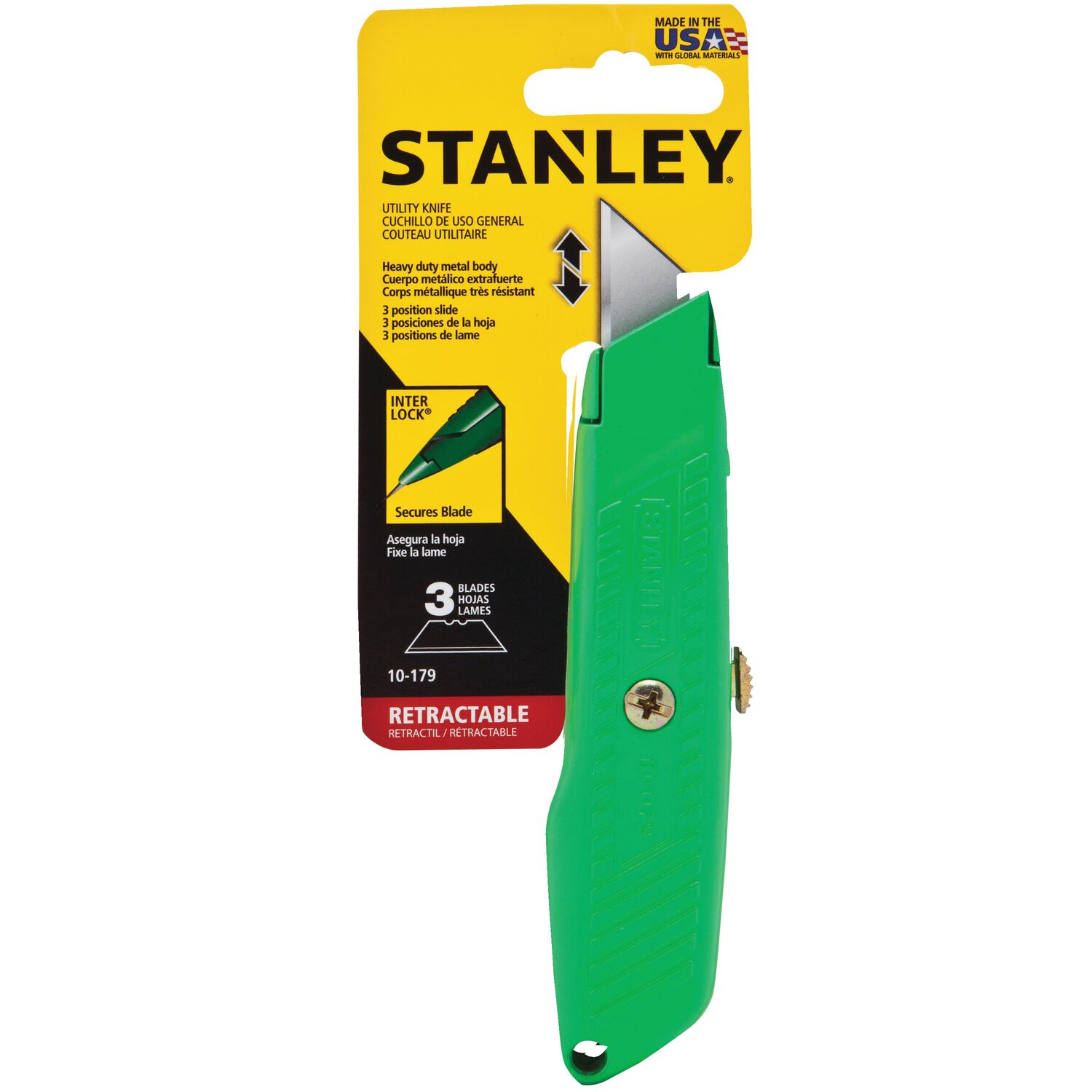 Stanley Hi-Visibility Retractable Knife