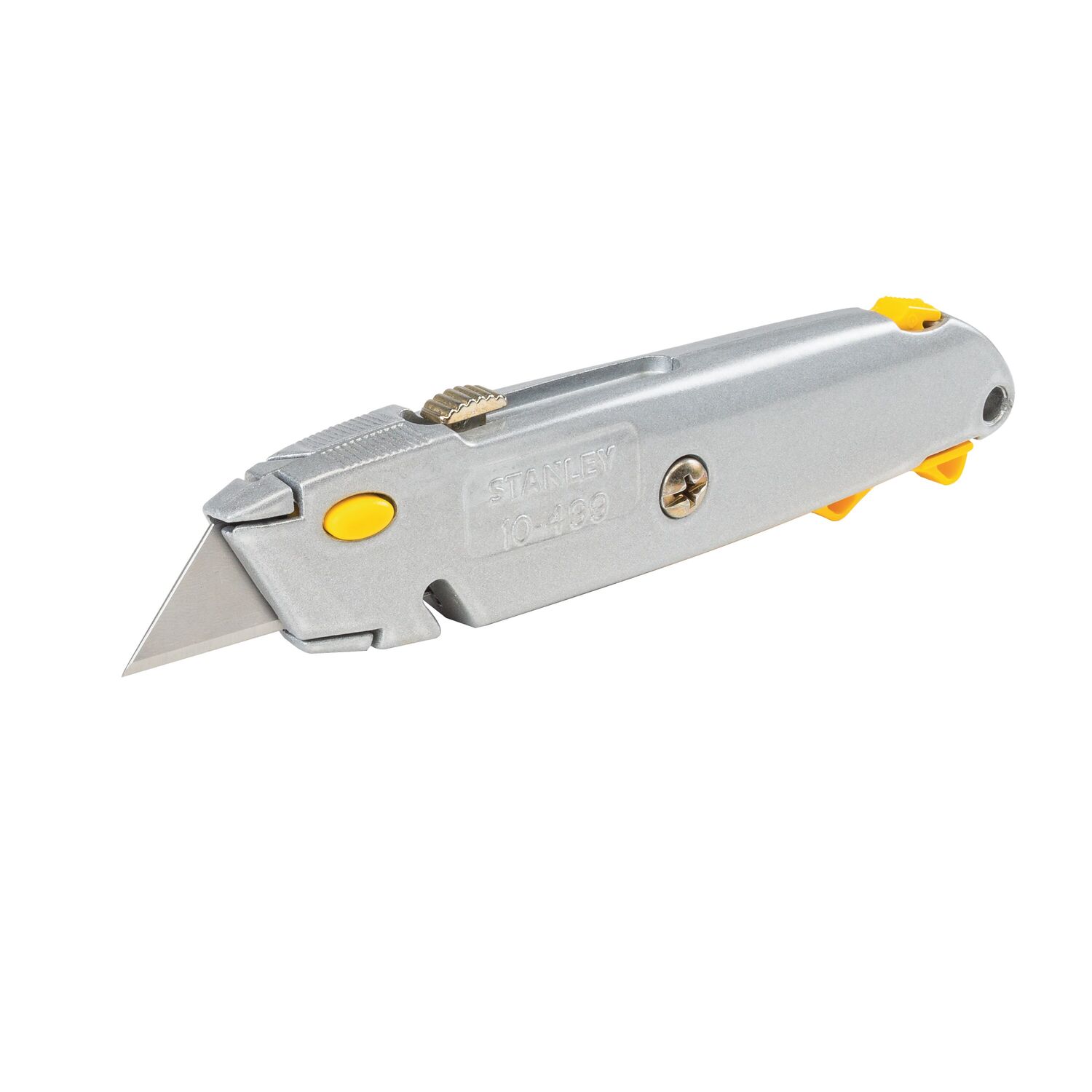 Stanley Quick Change Retractable Utility Knife, 6-3/8-In