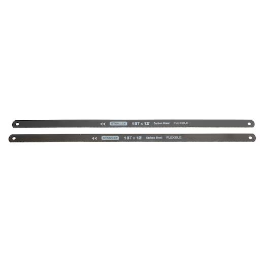 Stanley 300mm Hacksaw Blade, 18T, 12-In, 2-Pk