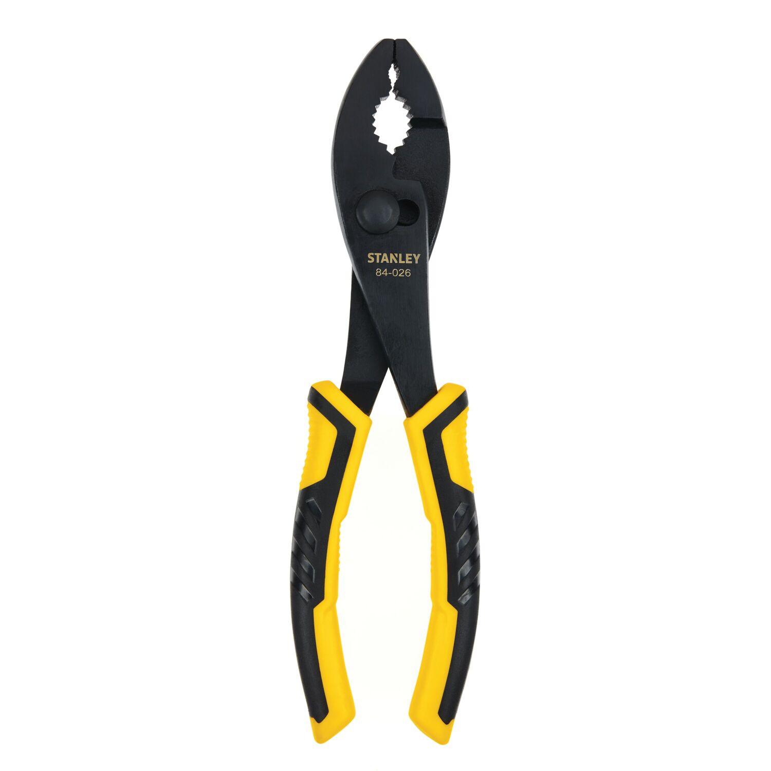 Stanley Bi-Material Slip Joint Pliers, 8-Inch