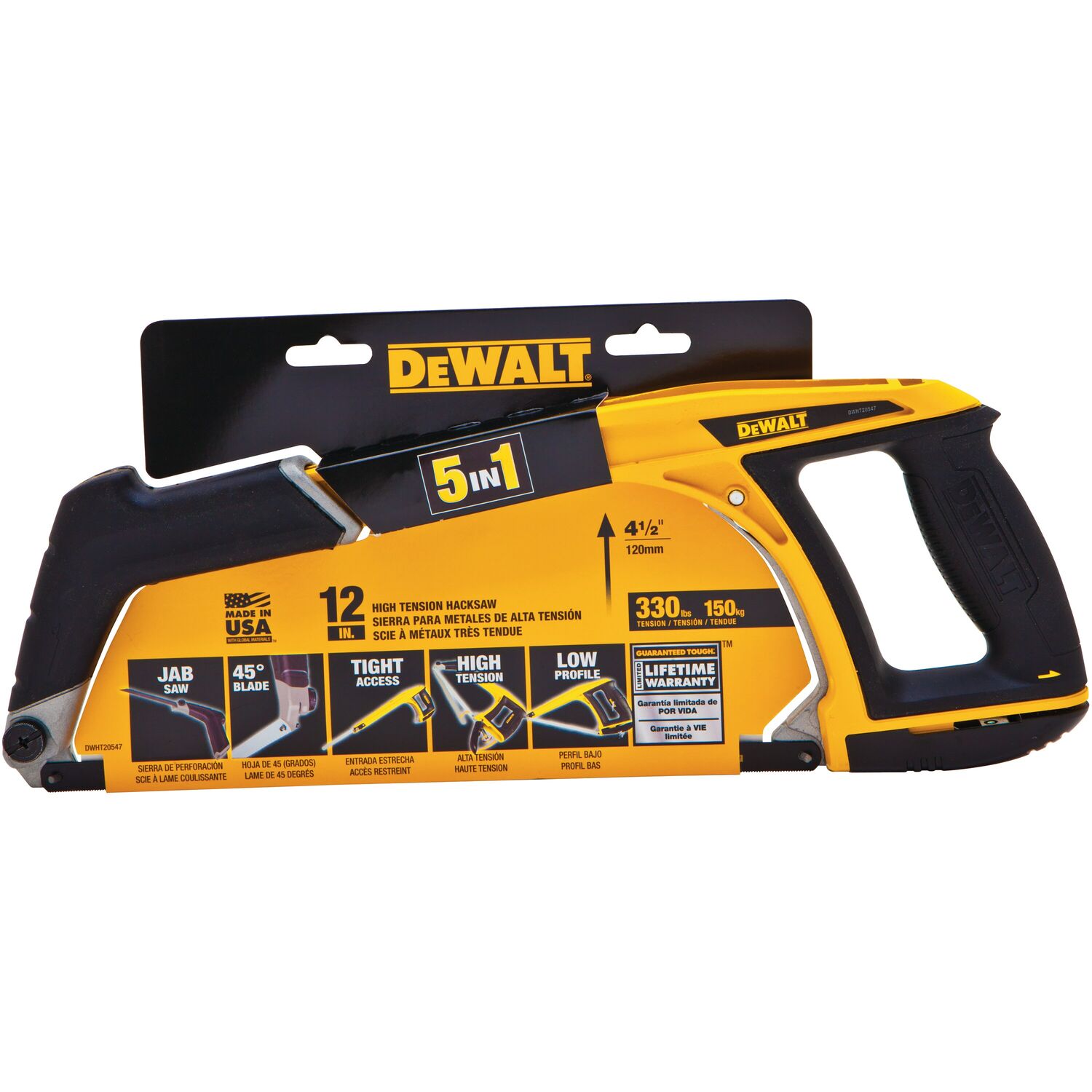DEWALT 5-in-1 Multifunction Hacksaw
