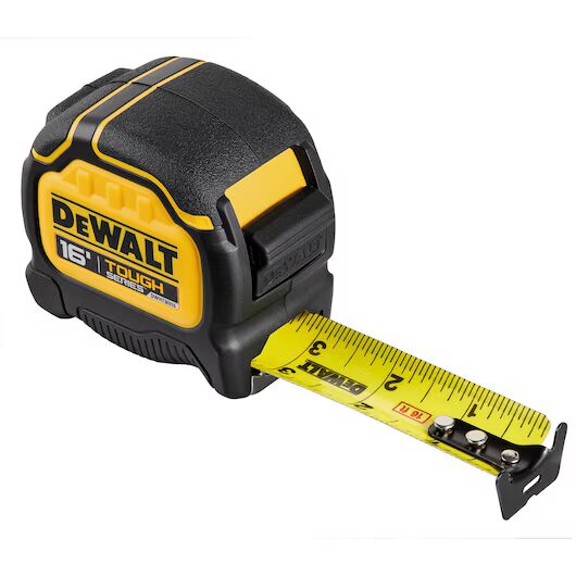 DEWALT ToughSeries Tape Measure, 16-Ft