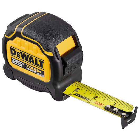 DEWALT ToughSeries Tape Measure, 25-Ft