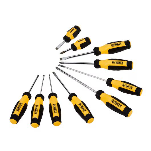 DEWALT Screwdriver Set, 10-Pk