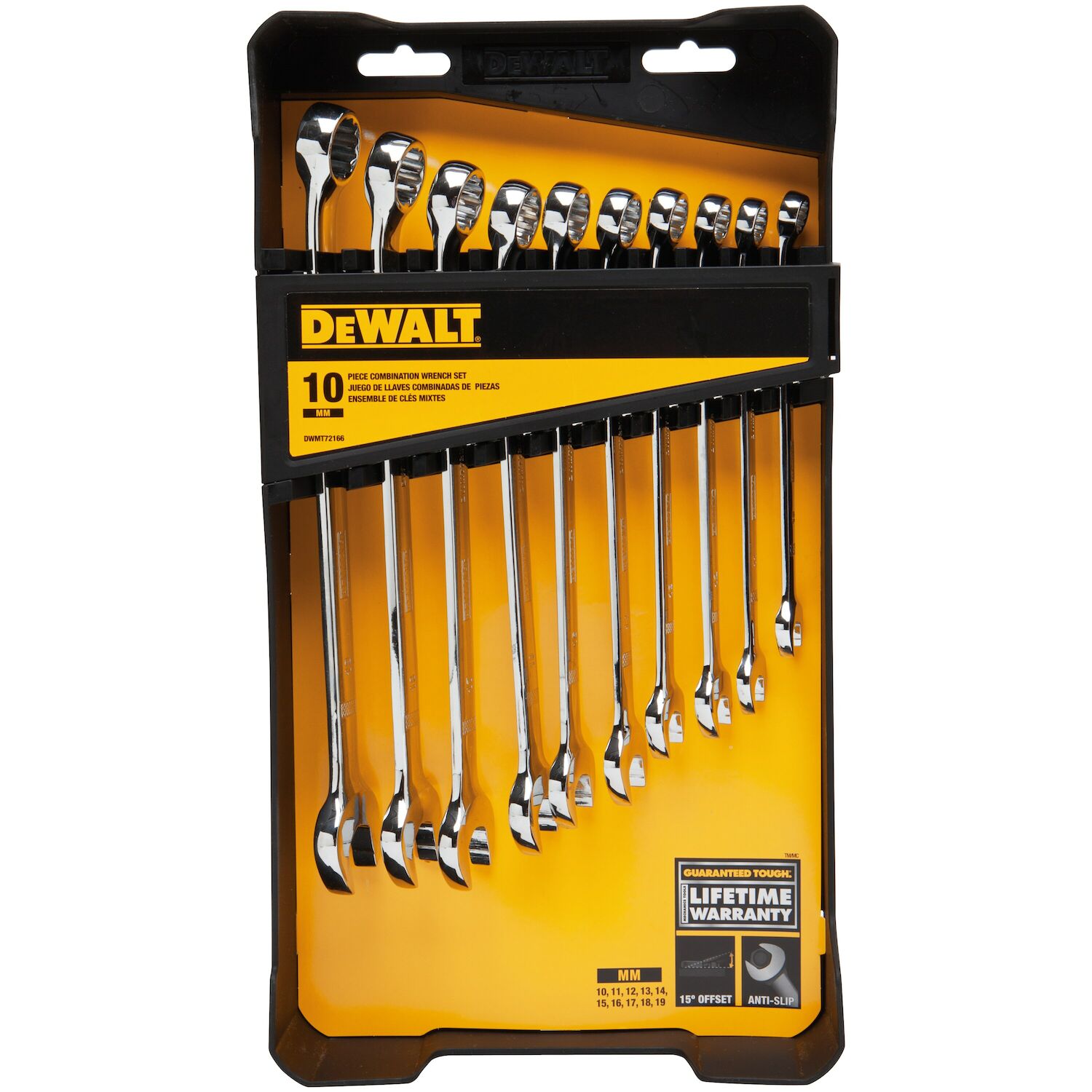 10 Piece Combination Metric Wrench Set