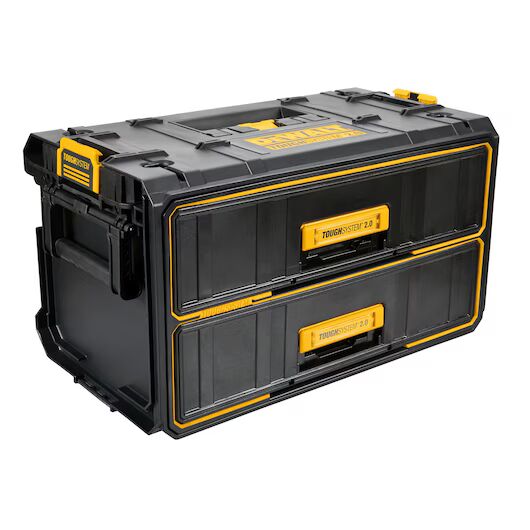 DeWalt Tough System 2.0 Two-Drawer Unit, 22-Lb
